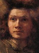 Rembrandt van rijn Details of  The polish rider oil painting reproduction